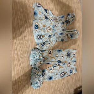 Posh peanut two piece  Celestial Fiona print